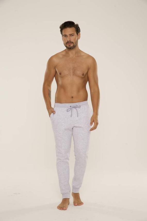 813 Indigo Мъжки спортен костюм от De Lafense - светъл меланж