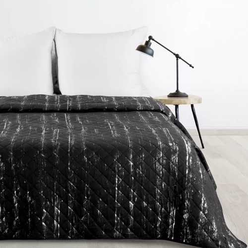 Декоративно покривало Blink 1 Design91 черно/сребристо