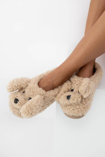 Дамски чехли Louisa Sensis - Бежови