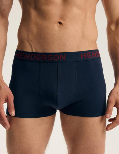 Мъжки боксерки Henderson 46101 Fawn 2 броя, памучни с широка ластична лента с лого