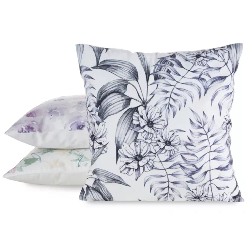 Декоративна калъфка 45x45 Mink 30 Eurofirany велур цветя