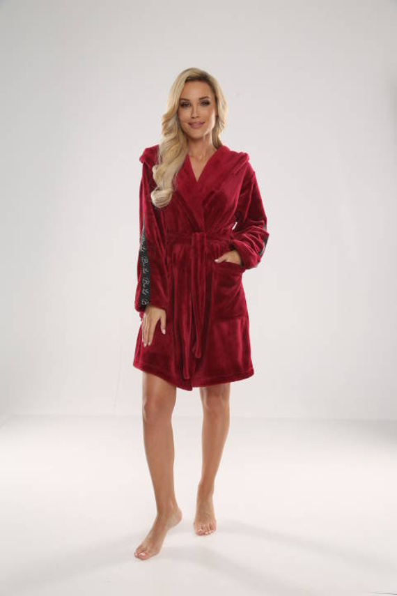 626 Abigail Дамски къс халат Forex - бордо