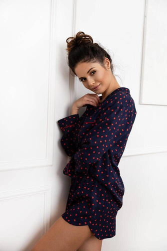 Дамска пижама Maisie Sensis - тъмносиня