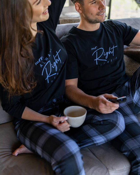 Sensis Victor Мъжка пижама - черна 