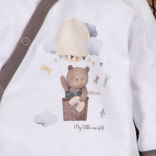 Боди Nini Balloon Friends 100% органичен памук, произведено в Полша