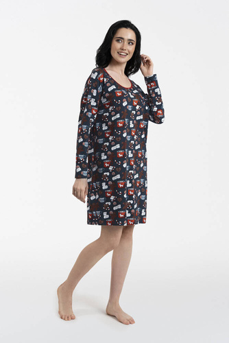 Makala нощница Италианска мода - принт  