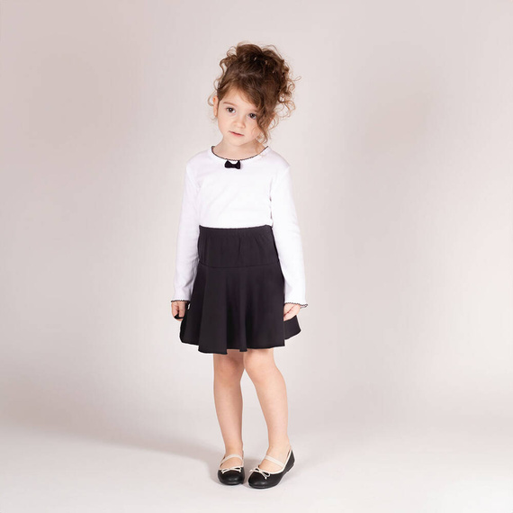 163568 Блуза с дълъг ръкав "Magic of Christmas" Никол - черна панделка