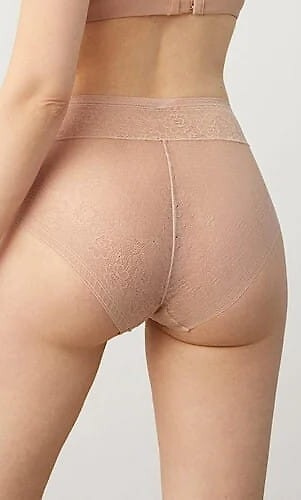 19191 Дамски гащи с висока талия Ysabel Mora - бежови