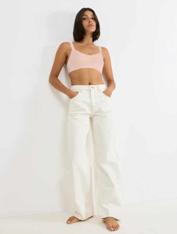 Бралет sloggi ZERO Feel Air безшевен, лек и дишащ cherry pink