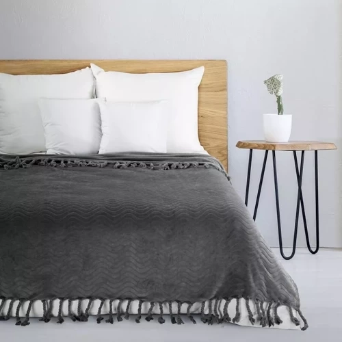 Ема Кувертюра с ресни, евро перде, стомана