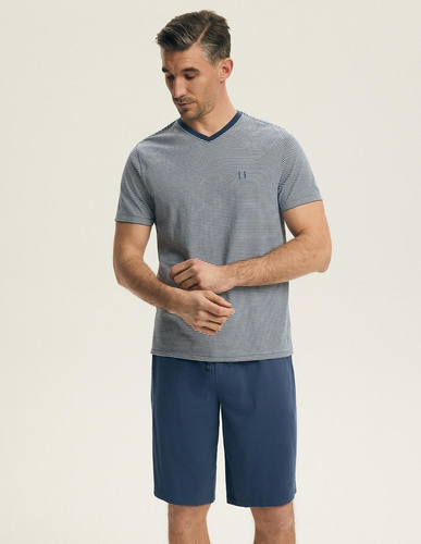 Henderson 44611 Poke мъжка пижама памук къс ръкав шорти комфорт