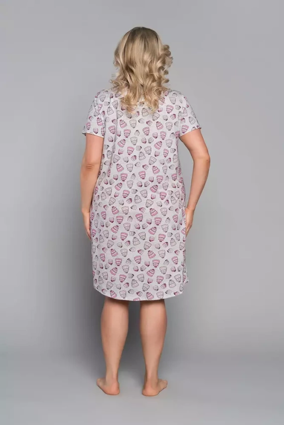 Dolce Дамска риза с къс ръкав Италианска мода - принт 