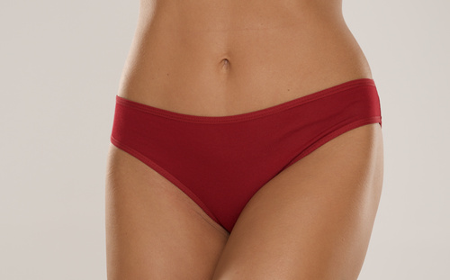 004 Limited Дамски бикини De Lafense - класически, с ниска височина, вискоза - бордо
