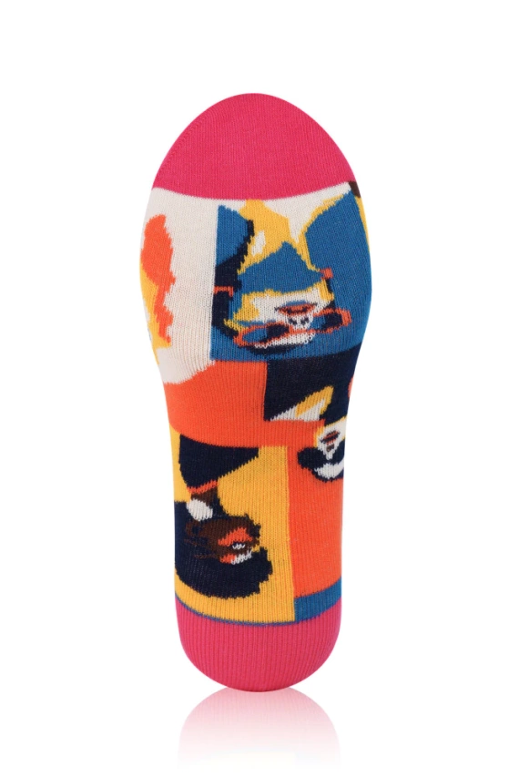 S171D Donna Дълги чорапи Италианска мода - розово 