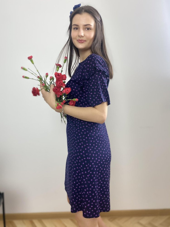 499 Нощна риза Olaya Forex - тъмносиня 