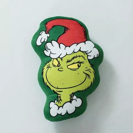Възглавница Grinch JF24 35x23 зелена мека играчка Jerry Fabrics
