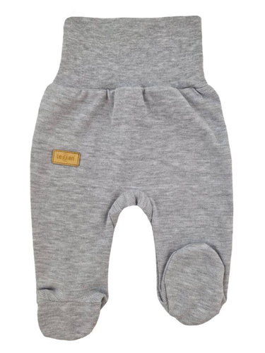 Памучен спален костюм "Lines" Terjan - сив