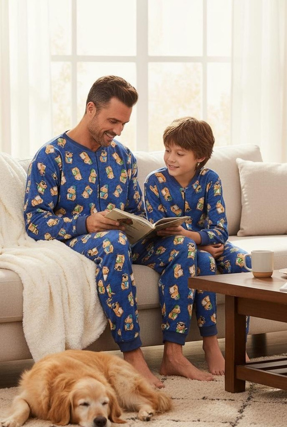 196/319 Мъжки гащеризон Capybara 2 Cornette - памук, деним, със забавен принт