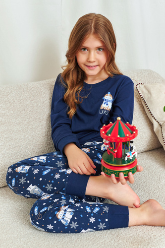 7339 Детска пижама Doctor Nap Cozy Bear - 100% памук, унисекс