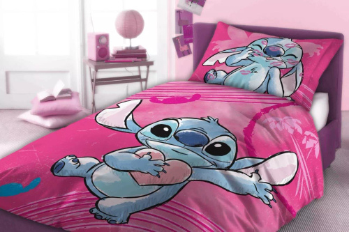 Спално бельо Lilo i Stitch Faro 100% памук меко детско бельо