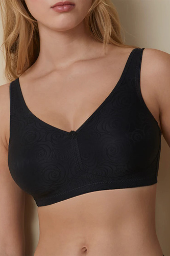 Сутиен Marivi Selene, черен - мек, без банели, удобен за ежедневието