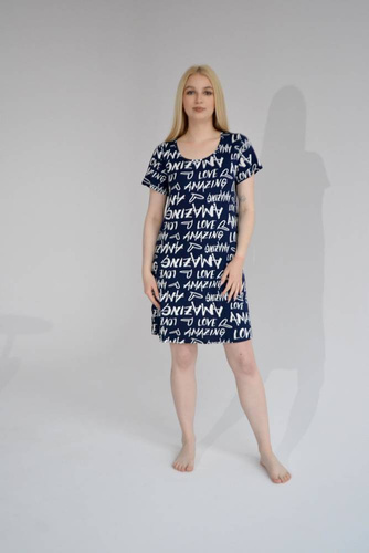 645 Нощна риза Amazing Forex - тъмносиня