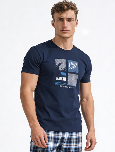 Cornette F&Y 551/56 Hawaii– тийнейджърска пижама за момчета 100% памук с къс ръкав