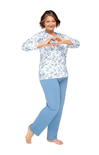 202 Дамска пижама Maria III Martel - 29 тъмно синя