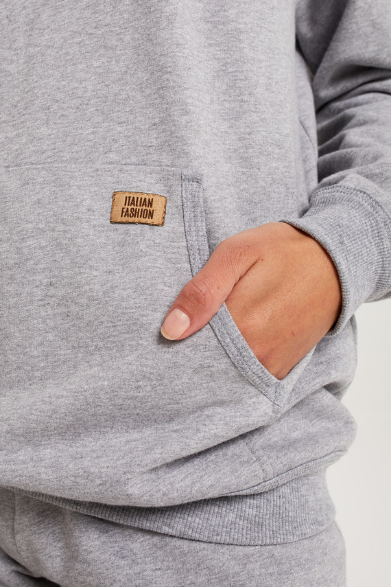 Дълъг комплект за жени на Fox. ръкав, дължина. панталони Италианска мода - меланж