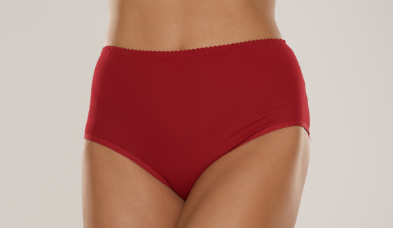 018 Sara Панталон с висока талия De lafense - бордо