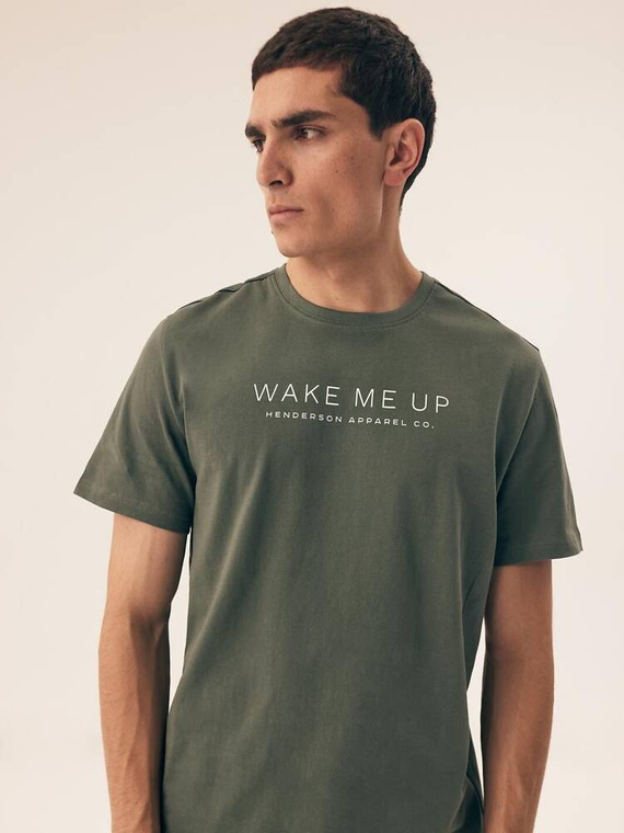 42634 Премиум мъжка пижама Dare Henderson - зелена