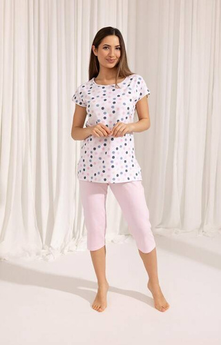 690 Дамска пижама Regina - екрю