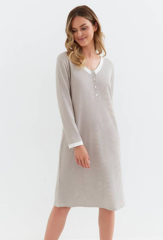 130 Нощница Cana Interlock - кафява