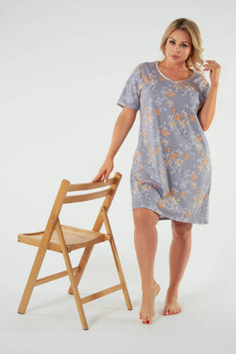 Нощница Kasos, къс ръкав Италианска мода - принт