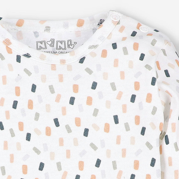 ABN-5323/KRE Органично памучно боди Нини принт