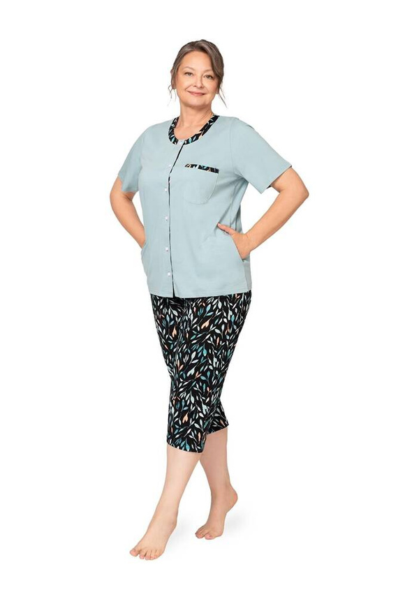 261 Дамска пижама Olga I Martel - тюркоаз