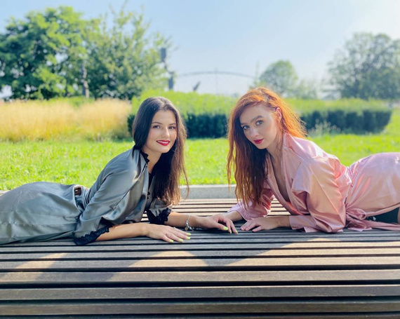 929 Kleoree Дамски халат De Lafense - сив