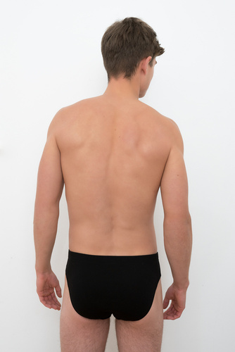 Мъжки слипове Baster Италианска мода - черни 