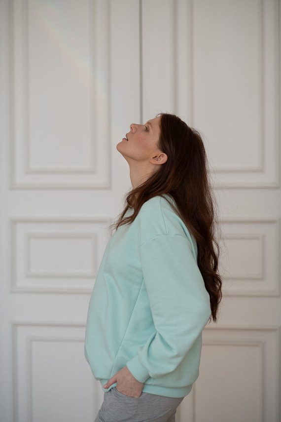 MilkItEasy! Milk&Love суичър за кърмачки ментов