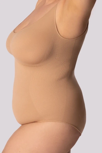 Shapewear body modelujące Mona beżowy