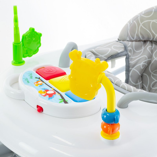 W2208UR2 Бебешка проходилка с интерактивен сив панел Eurobaby