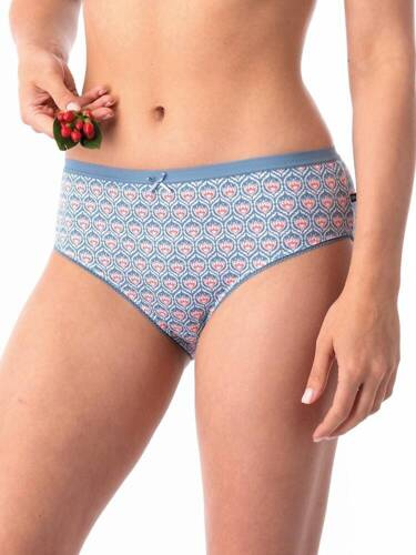 LPC 736 A'2 Дамски слипове 2 бр. Key blue brown