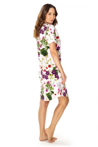 86669 Нощница Nataly Seagull с щампа на цветя