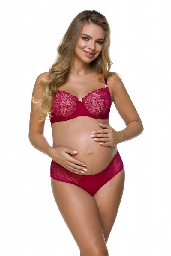 3115 Сутиен за кърмачки Lupoline - бордо