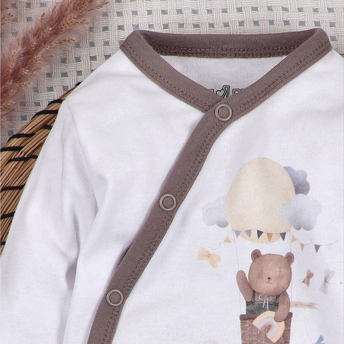 Боди Nini Balloon Friends 100% органичен памук, произведено в Полша