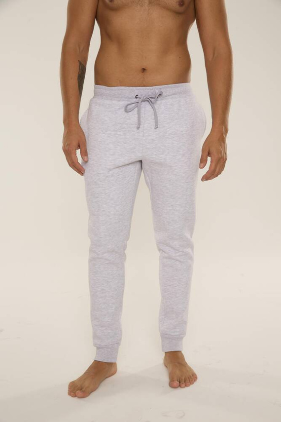 813 Indigo Мъжки спортен костюм от De Lafense - светъл меланж