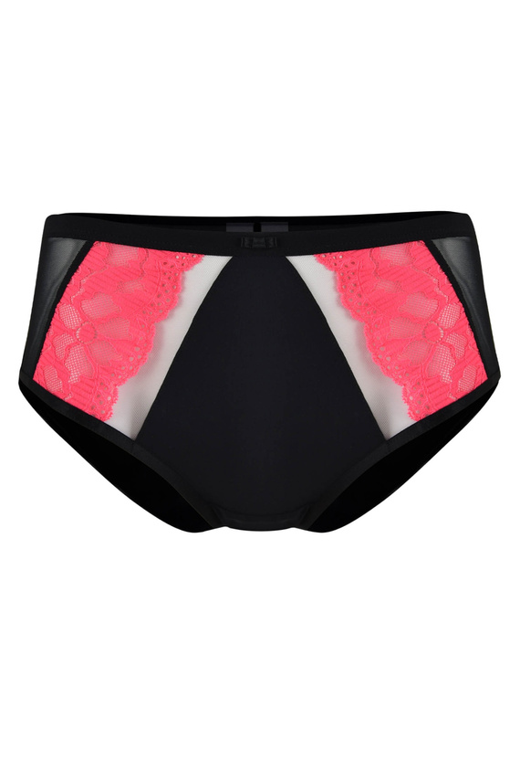 19232 Funny Full panties Milano black-fluo – удобни, стилни, гъвкави