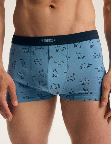 Мъжки боксерки Henderson 46100 Fur2 2 броя памучни с широка ластична лента с лого