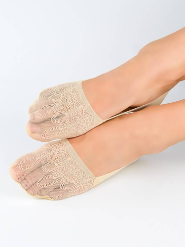 SN049 Дамски балеринки Noviti - бежови