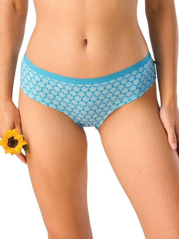 Дамски бикини Mini Bikini Key LPN 759 B26 A2 тюркоаз 2 броя, 95% памук